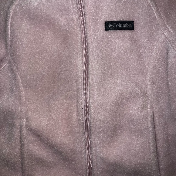 Columbia baby girl fleece zip up jacket - Picture 2 of 4